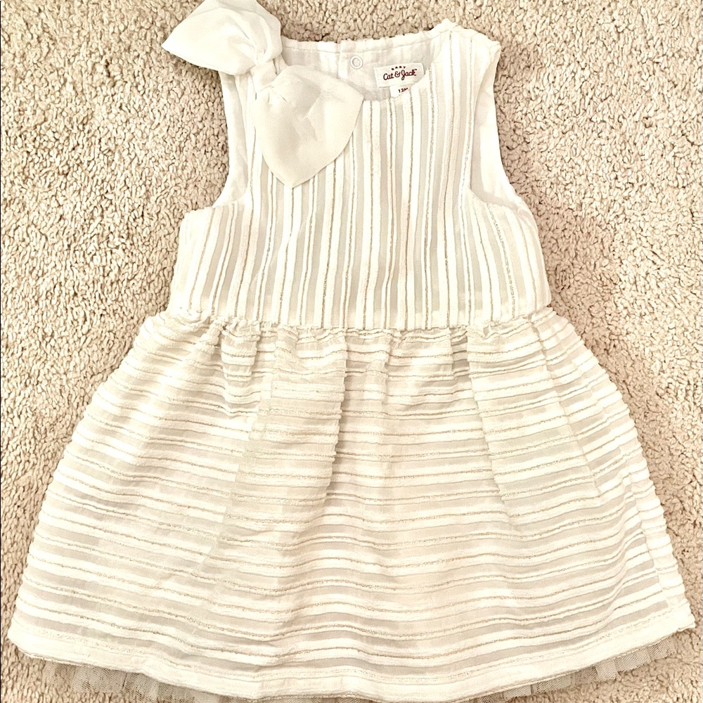 Cat & Jack baby girls party dress size 12 months